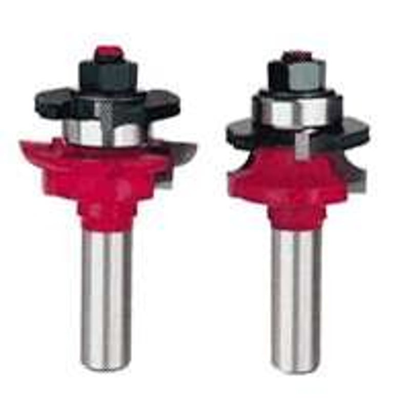 FREUD Freud 99-760 Router Bit Set, 3-3/4 in OAL, 1/2 in Dia Shank, Carbide