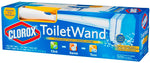 CLOROX Clorox 03191 Toilet Wand Kit, Plastic Blade, 15.31 in W, 4.41 in L, Plastic Handle CLEANING & JANITORIAL SUPPLIES CLOROX