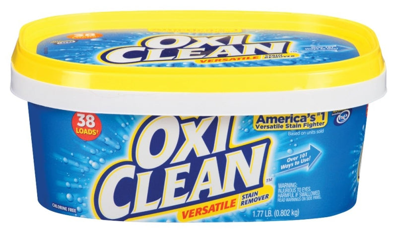 OXI CLEAN Oxiclean 95086 Stain Remover, 1.77 lb, Powder