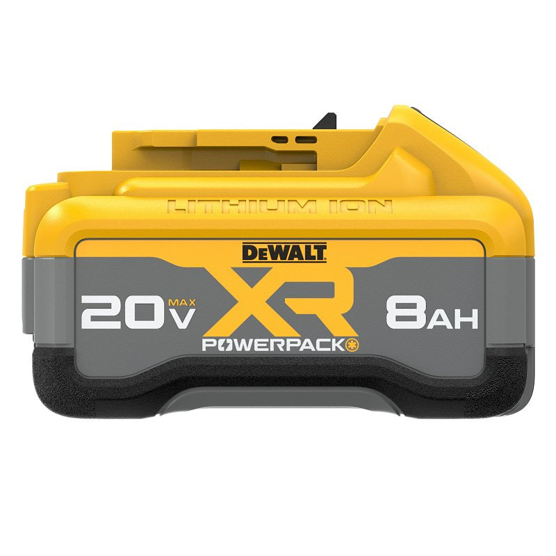 DEWALT DEWALT 20V MAX* XR POWERPACK DCB2108 Battery Pack, 20 V Battery, 8 Ah