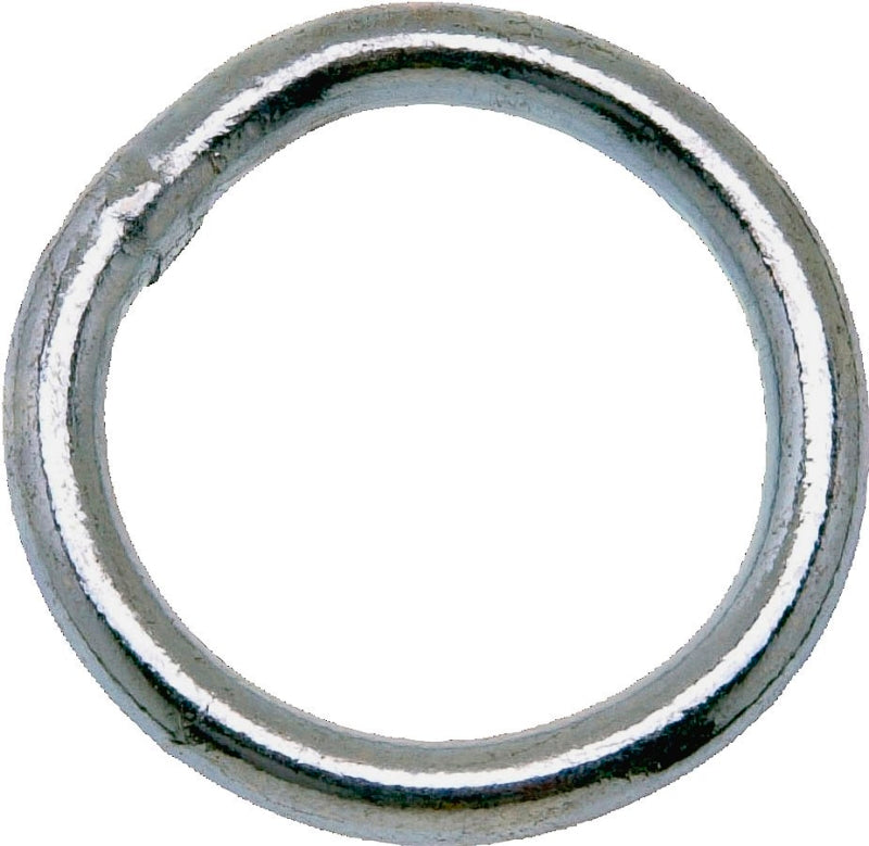 CAMPBELL CHAIN Campbell T7661361 Welded Ring, 200 lb Working Load, 2-1/2 in ID Dia Ring, #2 Chain, Steel, Zinc HARDWARE & FARM SUPPLIES CAMPBELL CHAIN