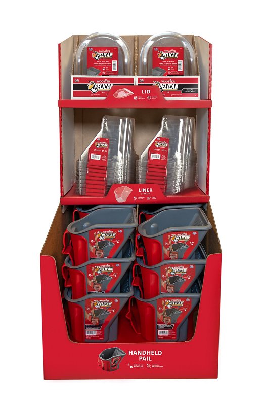 WOOSTER BRUSH PELICAN DISPLAY AUTOMOTIVE WOOSTER BRUSH