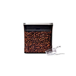 OXO INTERNATIONAL Oxo Steel Series 3119200 Food Storage Container, 1.7 qt, Plastic/Stainless Steel/Silicone, Clear, 6-1/2 in L, 4.3 in W HOUSEWARES OXO INTERNATIONAL
