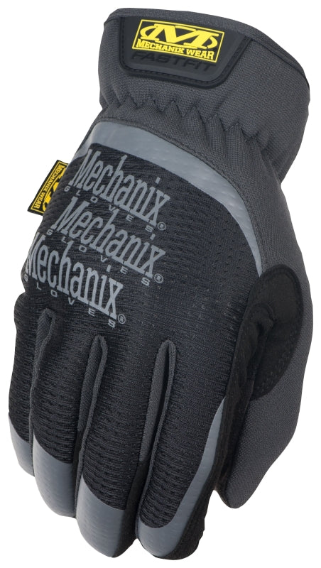 MECHANIX WEAR Mechanix Wear FastFit Series MFF-05-010 Work Gloves, Men's, L, 10 in L, Reinforced Thumb, Elastic Cuff, Black