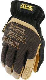 MECHANIX WEAR Mechanix Wear Durahide Series LFF-75-009 Mechanic Gloves, M, Keystone Thumb, Open Cuff, Leather, Tan