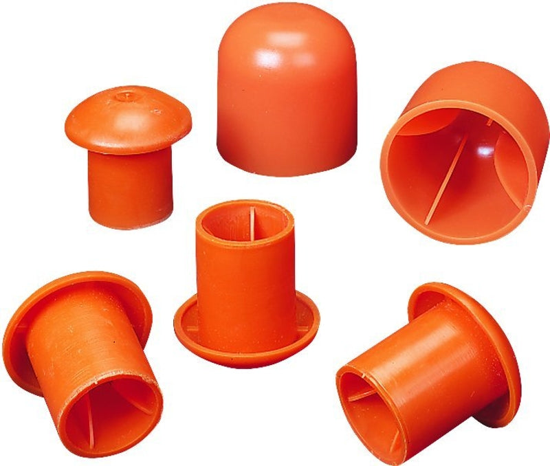 MUTUAL INDUSTRIES Mutual Industries 14640-3 Rebar Cap, #3 to 9 Rebar, Orange HARDWARE & FARM SUPPLIES MUTUAL INDUSTRIES