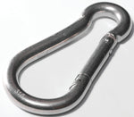 BARON Baron 2450S-7/16 Spring Snap, 320 lb Working Load, Stainless Steel, Polished HARDWARE & FARM SUPPLIES BARON