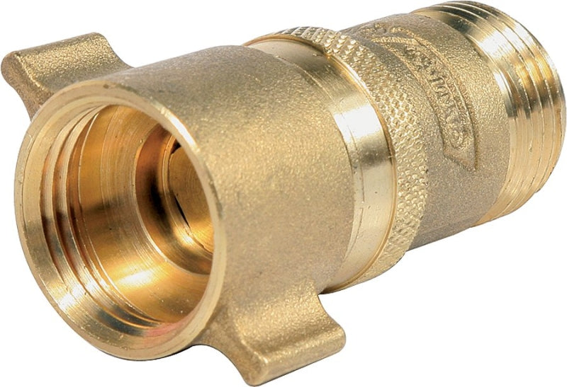 CAMCO Camco USA 40055 Water Pressure Regulator, 3/4 in ID, Female x Male, 40 to 50 psi Pressure, Brass