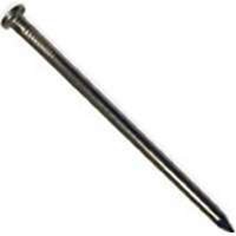 PRO-FIT ProFIT 0054138 Common Nail, 6D, 2 in L, Steel, Hot-Dipped Galvanized, Flat Head, Round, Smooth Shank, 1 lb