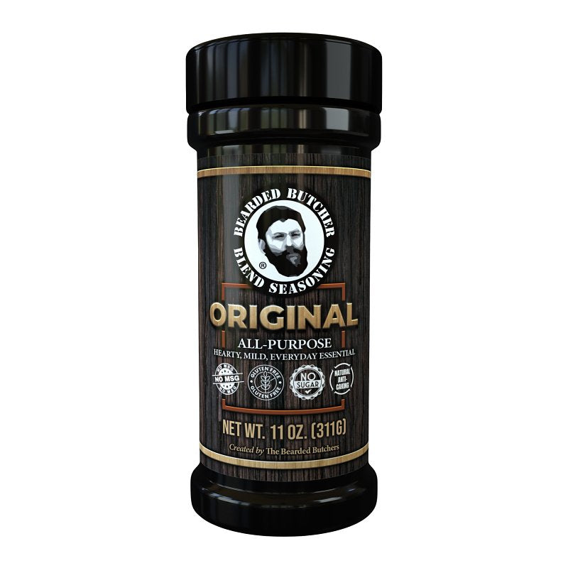 BEARDED BUTCHER Bearded Butcher BB-4100 Seasoning, Original Blend, 11 oz Can