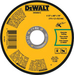 DEWALT DEWALT DWA8051C Cutting Wheel, 4-1/2 in Dia, 0.045 in Thick, 7/8 in Arbor, Aluminum Oxide Abrasive TOOLS DEWALT