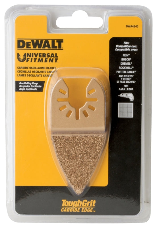 DEWALT DEWALT DWA4243 Grout Removal Blade, 3 in, Gold TOOLS DEWALT