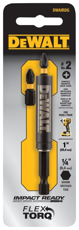 DEWALT DEWALT DWAIRDG IR Drive Guide, 1/4 in Shank, Hex Shank, Stainless Steel TOOLS DEWALT