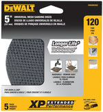 DEWALT DEWALT DWAM4303 Sanding Disc, 5 in Dia, 120 Grit, Fine, Silicone Carbide Abrasive PAINT DEWALT