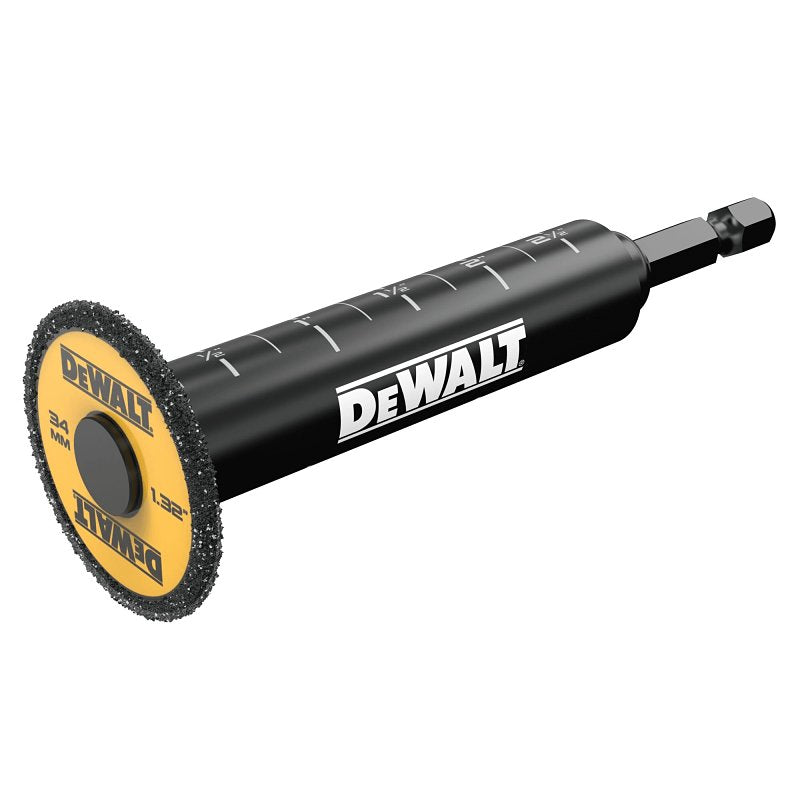 DEWALT DEWALT IMPACT CONNECT DWAIPCIR Inside Pipe Cutter, 8 in Max Pipe/Tube Dia, 1-1/4 in Mini Pipe/Tube Dia, PVC Pipe/Tube
