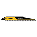 DEWALT DEWALT ELITE SERIES DWAR956CT-1 Reciprocating Saw Blade, 1 in W, 9 in L, 6 TPI, Carbide Cutting Edge TOOLS DEWALT