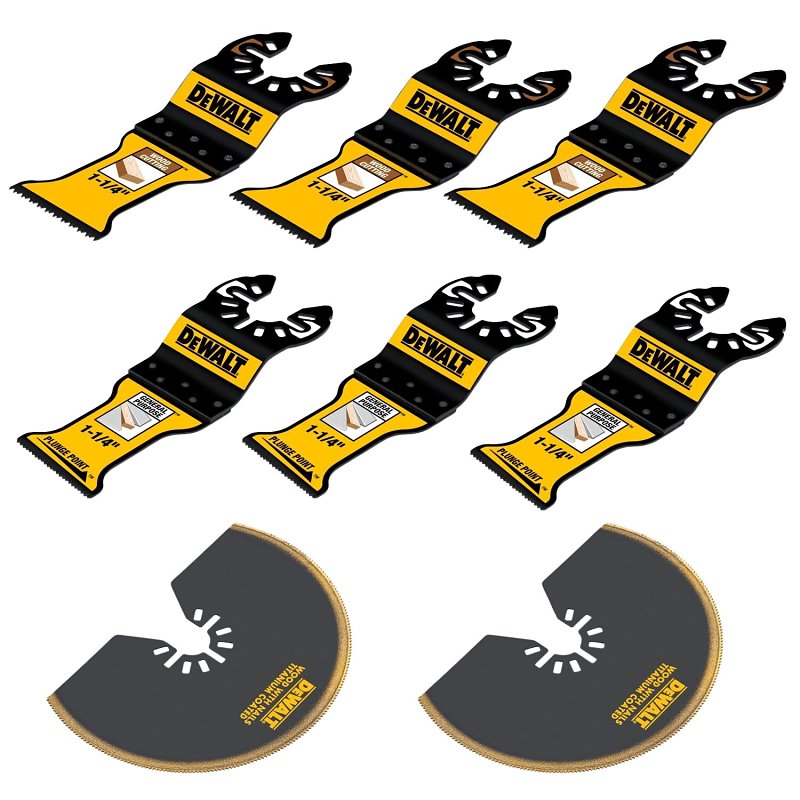 DEWALT DEWALT DWA428SET Oscillating Blade Set, Bi-Metal TOOLS DEWALT