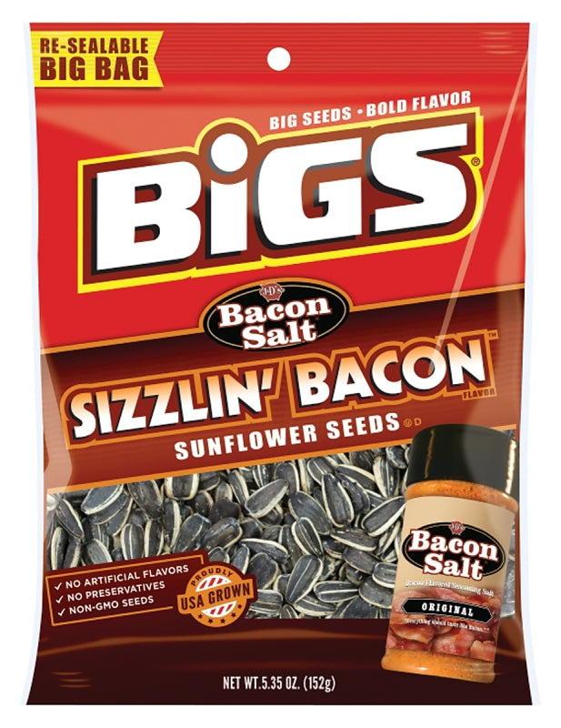 BIGS� Bigs TFL55003 Sunflower Seed, Sizzlin' Bacon, 5.35 oz HOUSEWARES BIGS�