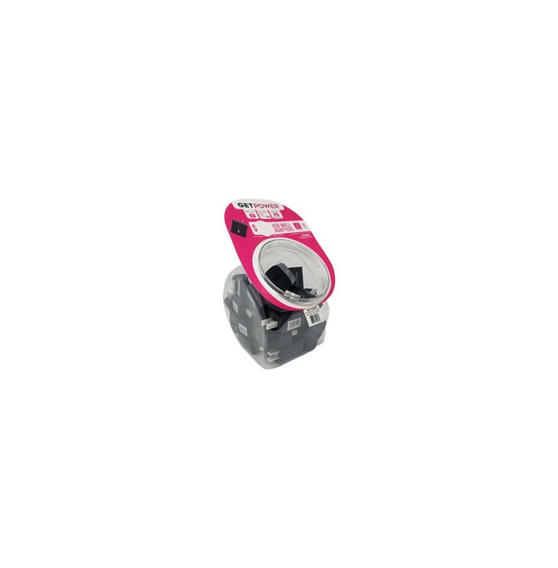 GET POWER GetPower CWP-USBBOWLPDAC Power Delivery Dual Adapter, 2.4 A ELECTRICAL GET POWER