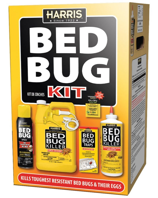 P.F. HARRIS MANUFACTURING Harris BBKIT-LGVP-4 Bed Bug Insect Killer, Clear