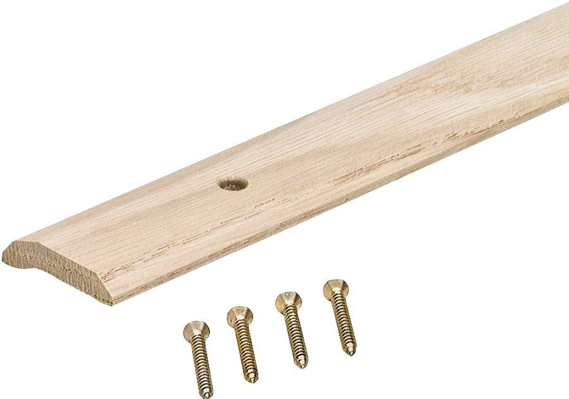 M-D M-D 85365 Carpet Trim, 72 in L, 1-7/16 in W, Hardwood, Unfinished