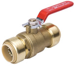 B & K INDUSTRIES B & K 107-063HC Ball Valve, 1/2 in Connection, Push-Fit, 200 psi Pressure, Manual Actuator, Brass Body PLUMBING, HEATING & VENTILATION B & K INDUSTRIES