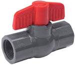 B & K INDUSTRIES B & K 107-104 Ball Valve, Gray, 3/4 in Connection, FPT x FPT, 150 psi Pressure, PVC Body PLUMBING, HEATING & VENTILATION B & K INDUSTRIES
