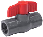 B & K INDUSTRIES B & K 107-105 Ball Valve, Gray, 1 in Connection, FPT x FPT, 150 psi Pressure, PVC Body PLUMBING, HEATING & VENTILATION B & K INDUSTRIES