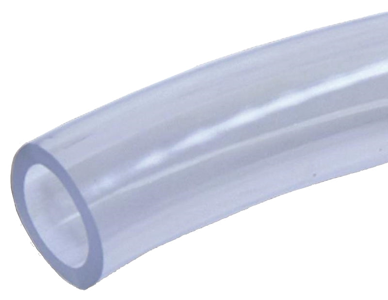 ABBOTT RUBBER Abbott Rubber T10 Series T10004001 Tubing, 3/16 in OD, 1/8 in ID, Clear, 100 ft L
