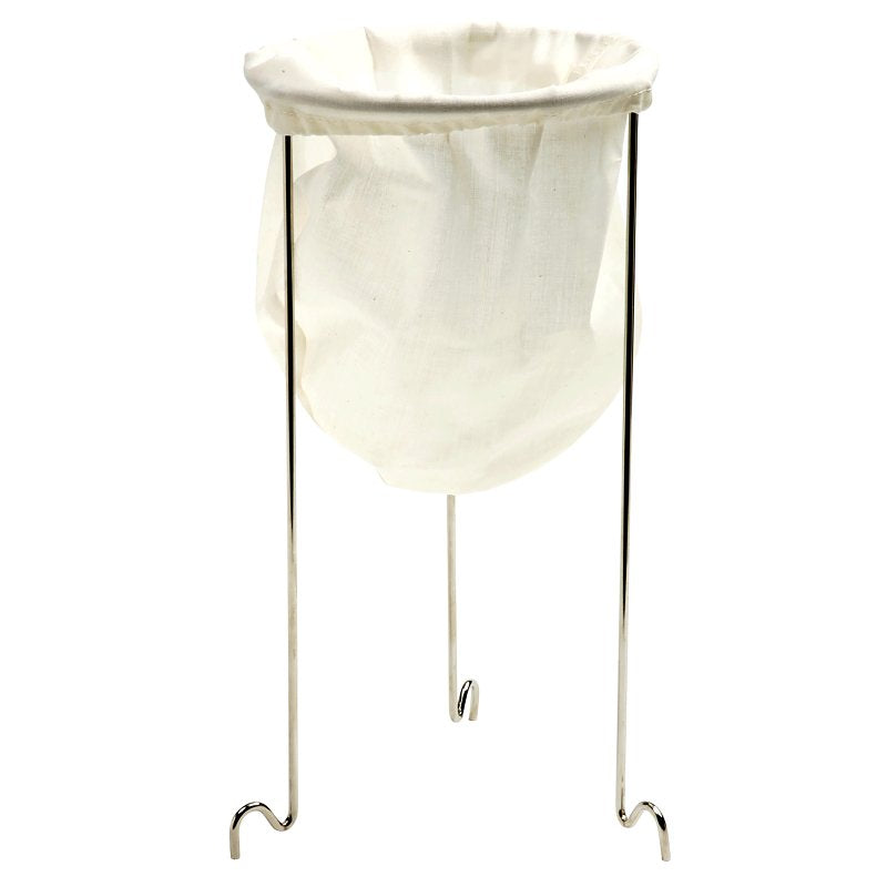 NORPRO Norpro 614 Jelly Strainer with Reusable Bag, Cotton/Steel, 6-1/2 in Dia