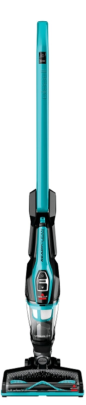 BISSELL Bissell Adapt 2286 2-in-1 Vacuum, 14.4 V Battery, Lithium-Ion Battery, Black/Titanium/Teal
