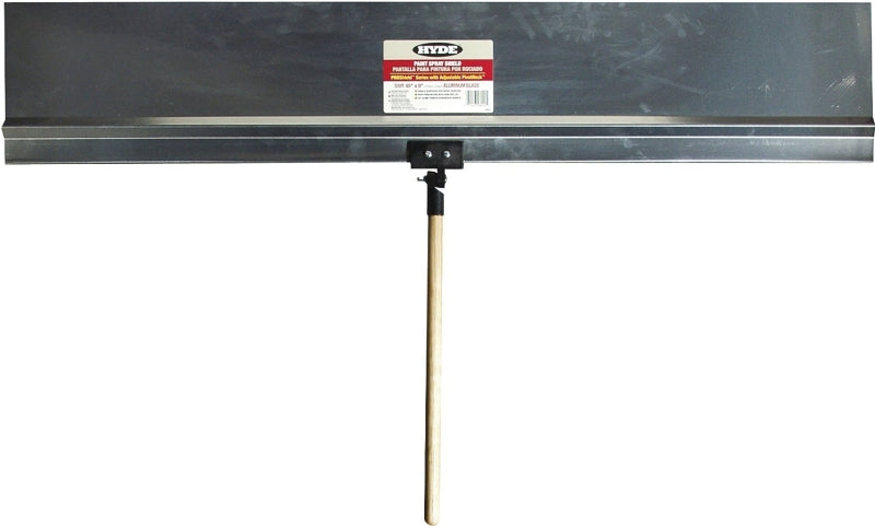 HYDE Hyde 28030 Spray Shield, 36 x 9 in Blade, Hardwood Handle, ACME Threaded Handle