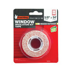 FROST KING Frost King V5854 Window Insulation Tape, 5/8 in W, 54 ft L, Polyethylene, Clear HARDWARE & FARM SUPPLIES FROST KING
