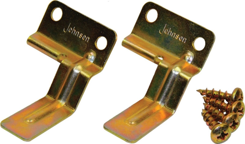 L.E. JOHNSON PRODUCTS Johnson Hardware 1808PPK1 Universal Bi-Fold Panel Aligner Set, For: Bi-Fold Doors HARDWARE & FARM SUPPLIES L.E. JOHNSON PRODUCTS