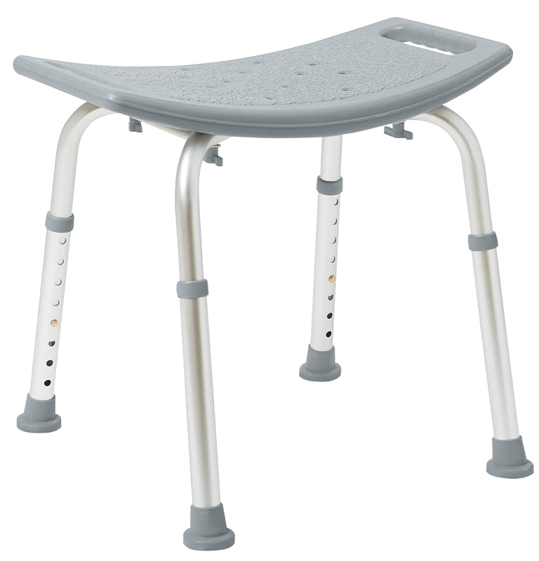 MEDLINE Medline MDS89740KD Shower Seat, 300 lb, Aluminum Frame