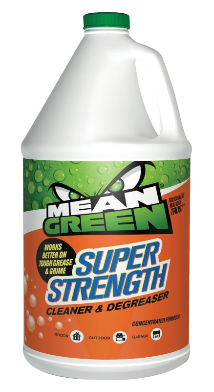 MEAN GREEN Mean Green MG101 Cleaner and Degreaser, 128 oz Bottle, Liquid, Characteristic CLEANING & JANITORIAL SUPPLIES MEAN GREEN   