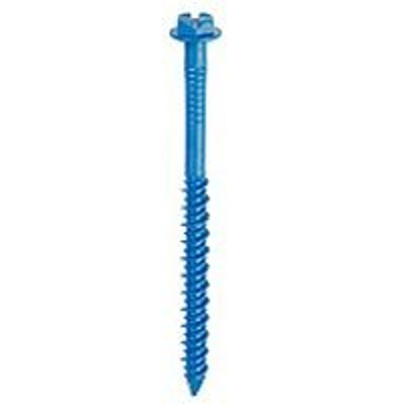 TAPCON Tapcon 24305 Screw Anchor, 1-3/4 in L, Hex Drive, Steel, Climaseal, 75 PK, 3/16 in Drive HARDWARE & FARM SUPPLIES TAPCON
