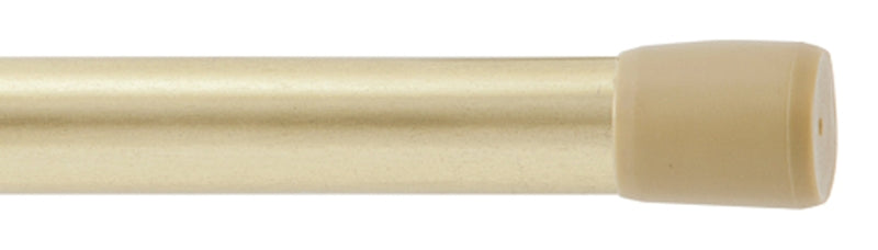 KENNEY Kenney KN611 Spring Tension Rod, 5/8 in Dia, 28 to 48 in L, Brass