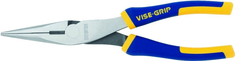 IRWIN Irwin 2078218 Nose Plier, Blue/Yellow Handle, ProTouch Grip Handle, 15/16 in W Jaw, 2-5/16 in L Jaw