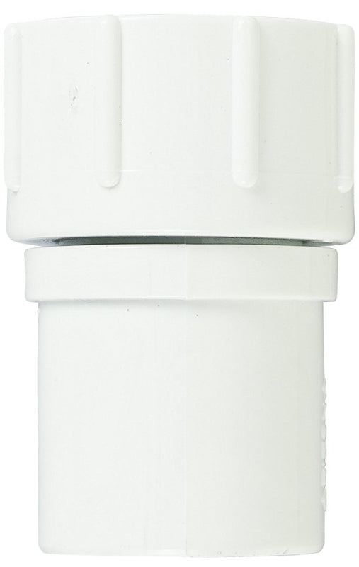ORBIT IRRIGATION PRODUCTS Orbit 53368 Hose Adapter, 1/2 x 3/4 in, Slip Joint x FHT, PVC, White