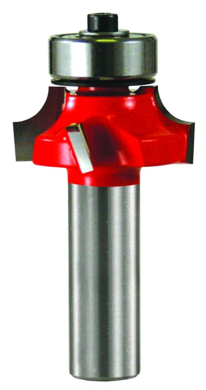 FREUD Freud 34-120 Router Bit, 1-1/4 in Dia Cutter, 2-1/2 in OAL, 1/2 in Dia Shank, 4-Cutter, Carbide