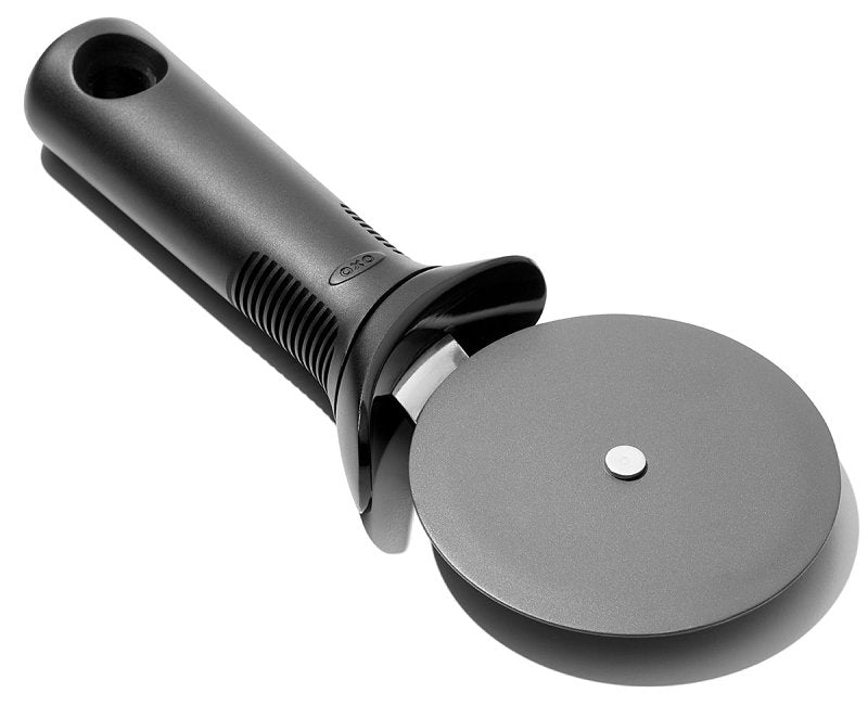 OXO INTERNATIONAL Good Grips 11301100 Pizza Wheel, Non-Slip Grip Handle, Dishwasher Safe