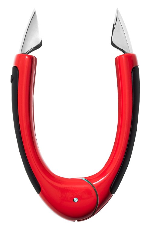 OXO INTERNATIONAL Good Grips 11308600 Strawberry Huller, 3-3/4 in L, 1.05 in W, 2-1/4 in H, Stainless Steel, Red HOUSEWARES OXO INTERNATIONAL