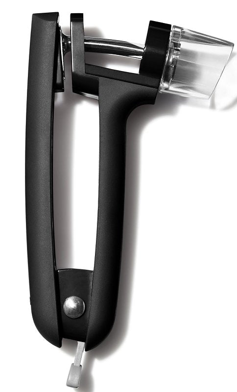 OXO INTERNATIONAL Good Grips 11316300 Cherry and Olive Pitter, 5-3/4 in L, 1-1/4 in W, 4-3/4 in H, Zinc HOUSEWARES OXO INTERNATIONAL