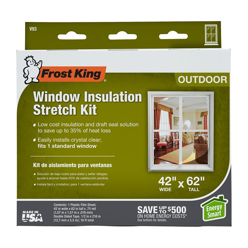 FROST KING Frost King V96H Insulation Kit, 84 in W, 110 in L HARDWARE & FARM SUPPLIES FROST KING