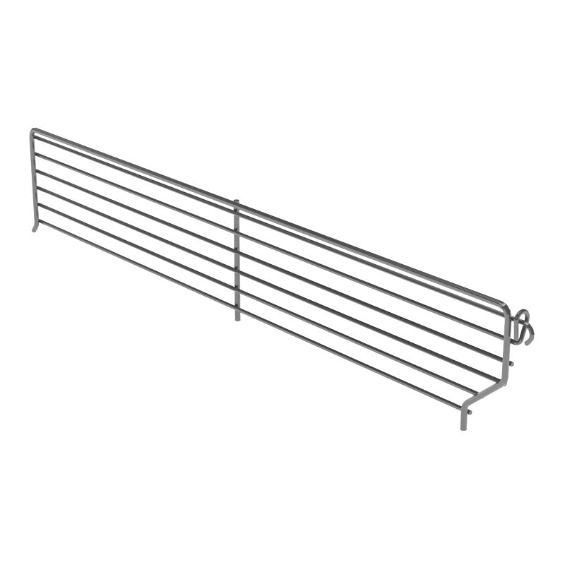 KC STORE FIXTURES Lozier BFD322 BCP OGX Series Wire Binning Divider, 3 in H Dimensions, Specifications: 22 in Shelf D, Metal, Chrome APPLIANCES & ELECTRONICS KC STORE FIXTURES