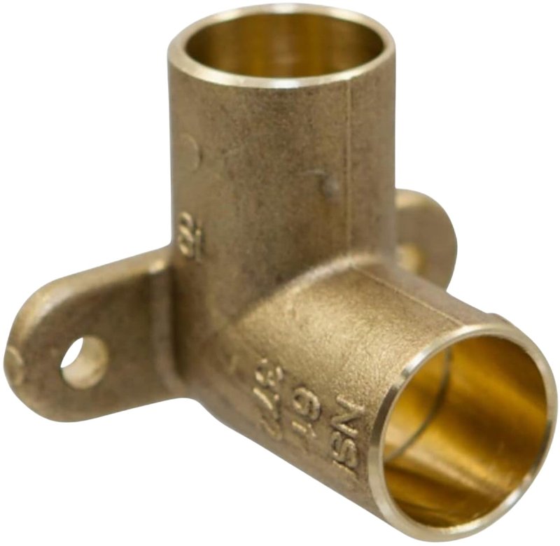 NIBCO INC. DROP ELBOW 90DEG BRS 1/2IN CXC