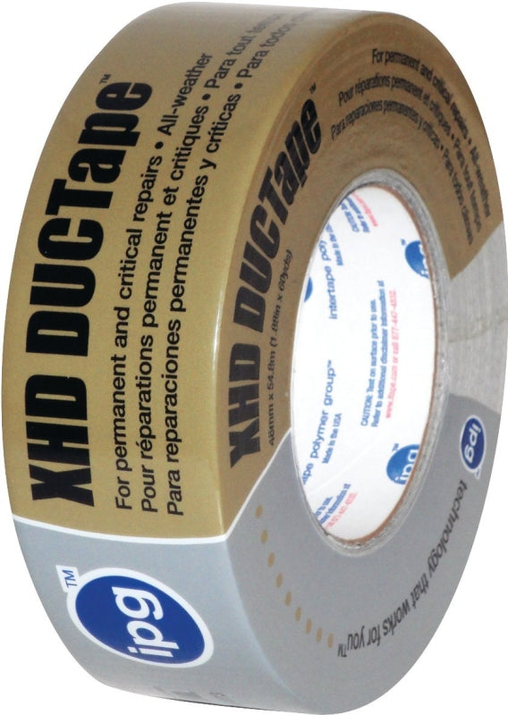 INTERTAPE POLYMER IPG 9601 Duct Tape, 30 yd L, 1.88 in W, Cloth Backing, Silver PAINT INTERTAPE POLYMER