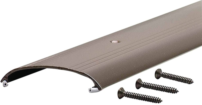 M-D M-D TH008 Series 79988 Top Threshold, 72 in L, 3-1/2 in W, Aluminum, Bronze