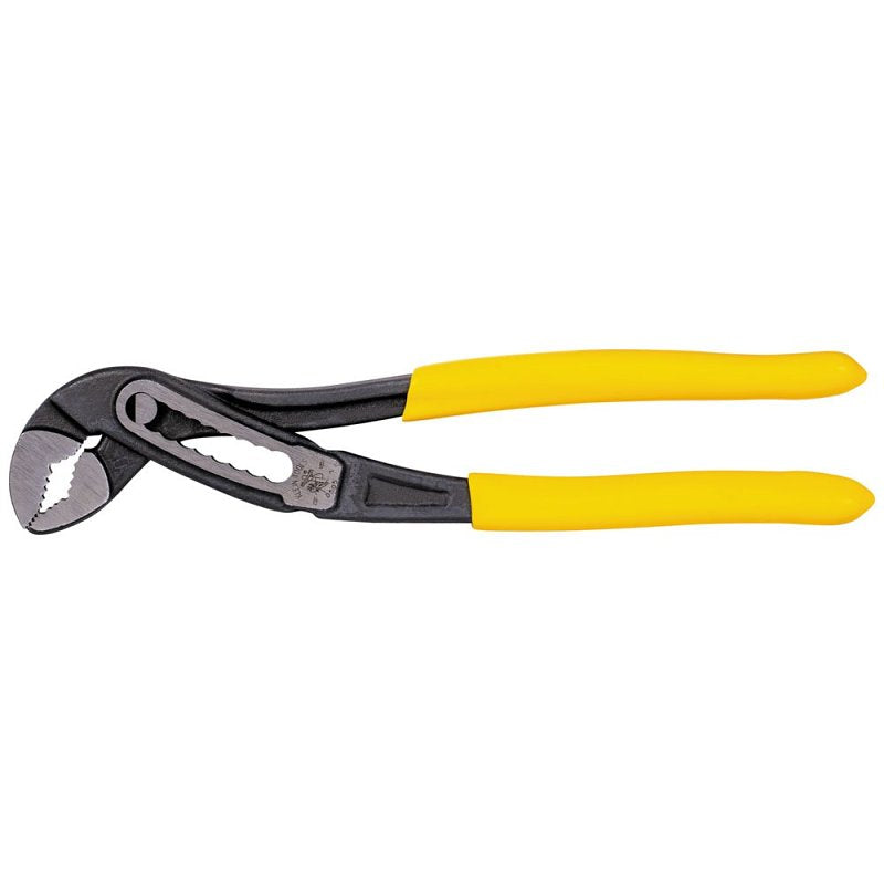 KLEIN Klein Tools D504-7 Pump Plier, 7-3/8 in OAL, 1-3/8 in Jaw, Yellow Handle